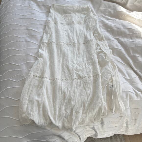 NWT Sabo Skirt Zia Maxi Split Skirt White Size XS - Picture 2 of 7